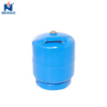 Dominica lpg gas bottle 3kg portable for bbq camping